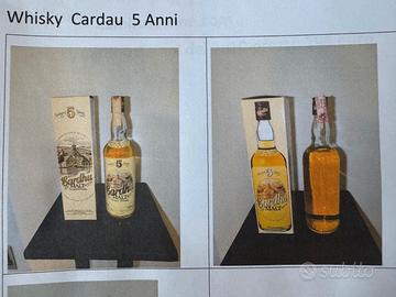 WHISKY CARDAU 5 ANNI