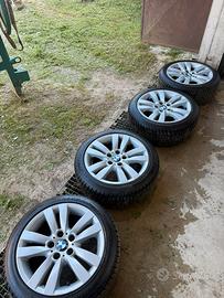 Cerchi e gomme  invernali bmw 17