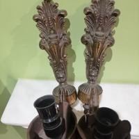 2 applique da muro Vintage antiquariato anni 50 