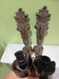 2 applique da muro Vintage antiquariato anni 50 