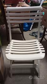 sedie plastica pieghevoli 