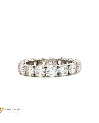 Anello Eternity con diamanti