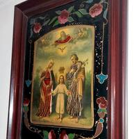 Quadri vintage della Sacra Famiglia 