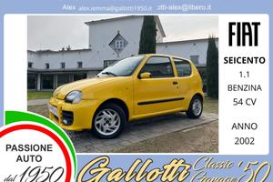 Seicento Sporting 1.1 benzina 54cv