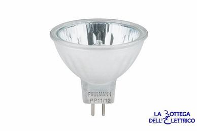 120 x LAMPADINA ALOGENA GU5.3 12V 20W SATINATA