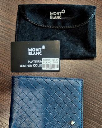 portafoglio Montblanc Blue