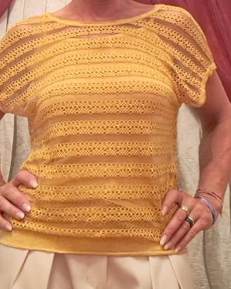 set completo da canotta e maglia a rete