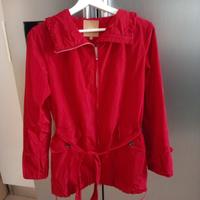 trench rosso combipel