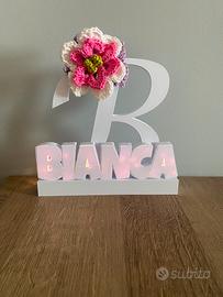 Lampada LED personalizzata