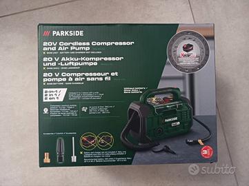 Compressore pompa aria 20V Parkside 