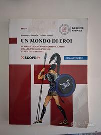 Libro scolastico "Un mondo di eroi" di Loescher Ed