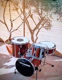 Batteria jazz vintage artigianale