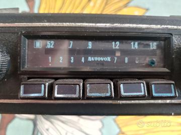 autoradio vintage Autovox