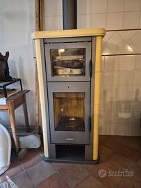 Stufa a legna con forno Montegrappa