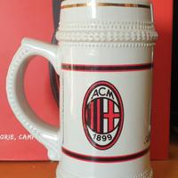Tazza,  Boccale birra  A. C. Milan,  rarità.