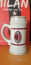 Tazza,  Boccale birra  A. C. Milan,  rarità.