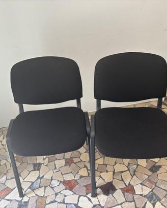 2 sedie conferenza