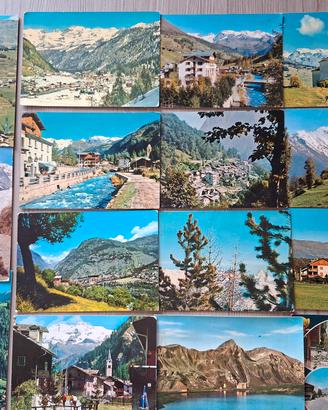 cartoline vintage Valle d'Aosta