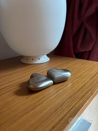 Set sale e pepe in acciaio forma di cuore – nuovo