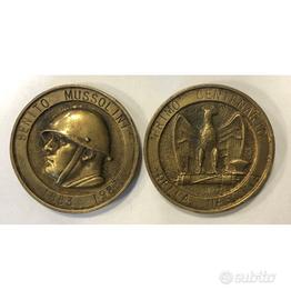 Medaglione da collezione Mussolini