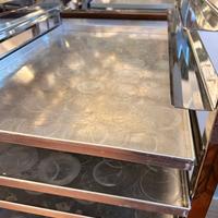 Teglie lamiera alluminata 60x40 cm h 2 cm