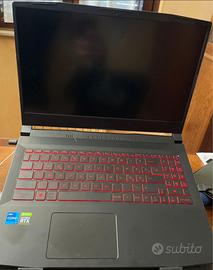 MSI Katana GF66 11UG-833IT, 15,6 pollici