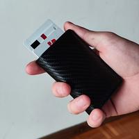 Portafoglio slim Porta carte Carbon Fiber - NUOVO