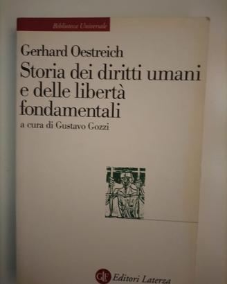 STORIE DEI DIRITTI UMANI E DELLE LIBERTA' FONDAMEN