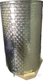 Contenitore in acciaio inox 300l