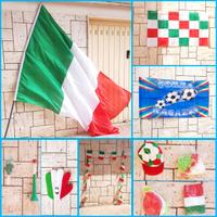 BANDIERE ITALIA E NAZIONALI ECC.TUTTO NUOVO.FUORIG