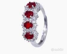 ANELLO REGOLABILE MEZZA VERETTA KATE ARGENTO 925