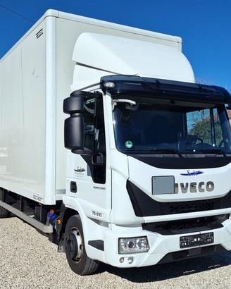 IVECO EUROCARGO 75E21 P E6 FURGONE 7,30 SPONDA