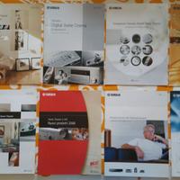 Set Cataloghi hi fi YAMAHA anni 2000