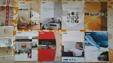 Set Cataloghi hi fi YAMAHA anni 2000