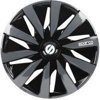 COPRI CERCHIONI SPARCO LAZIO NERO/GRIGIO 14" 4 pez