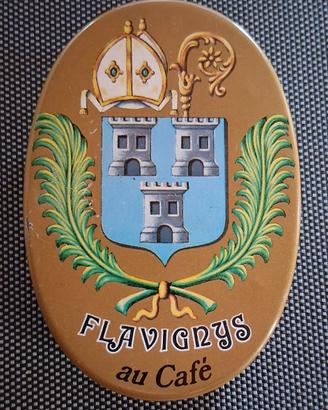 Scatola vintage Anis De Flavigny au Cafe' Troubat