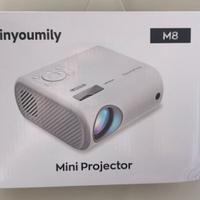 Videoproiettore con telo