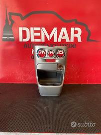 Tunnel comandi clima argentato Fiat Punto Sporting