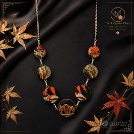Collana in seta giapponese 