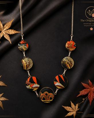 Collana in seta giapponese 
