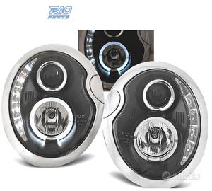 FARI MINI COOPER R50 R52 R53 LUCE DIURNA NERI