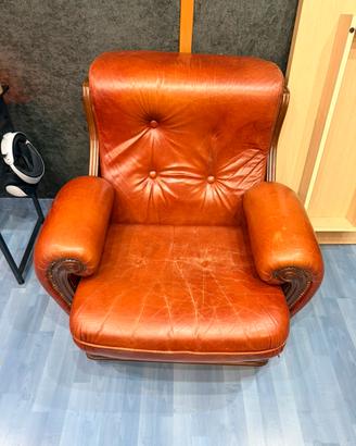 Coppia poltrone vintage
