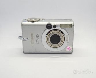 Canon IXUS 500 Faulty / Screen Broken - For Parts