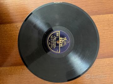 disco in vinile a 78 giri
