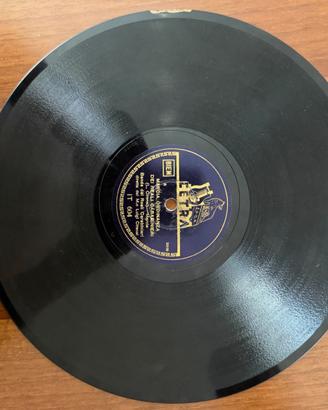 disco in vinile a 78 giri