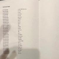 Stock ricambi yamaha moto