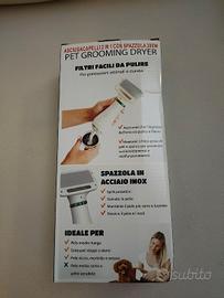 Spazzola asciugapeli per  cani e gatti