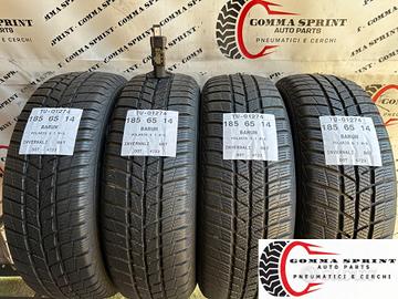 4 PNEUMATICI 185/65 R14 BARUM INVERNALI