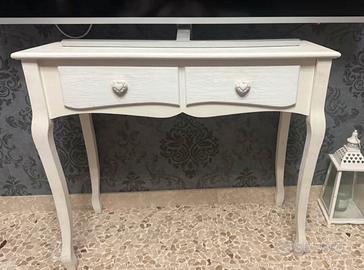 Scrivania, consolle toeletta Shabby
