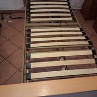 Letto elettrico in legno regolabile